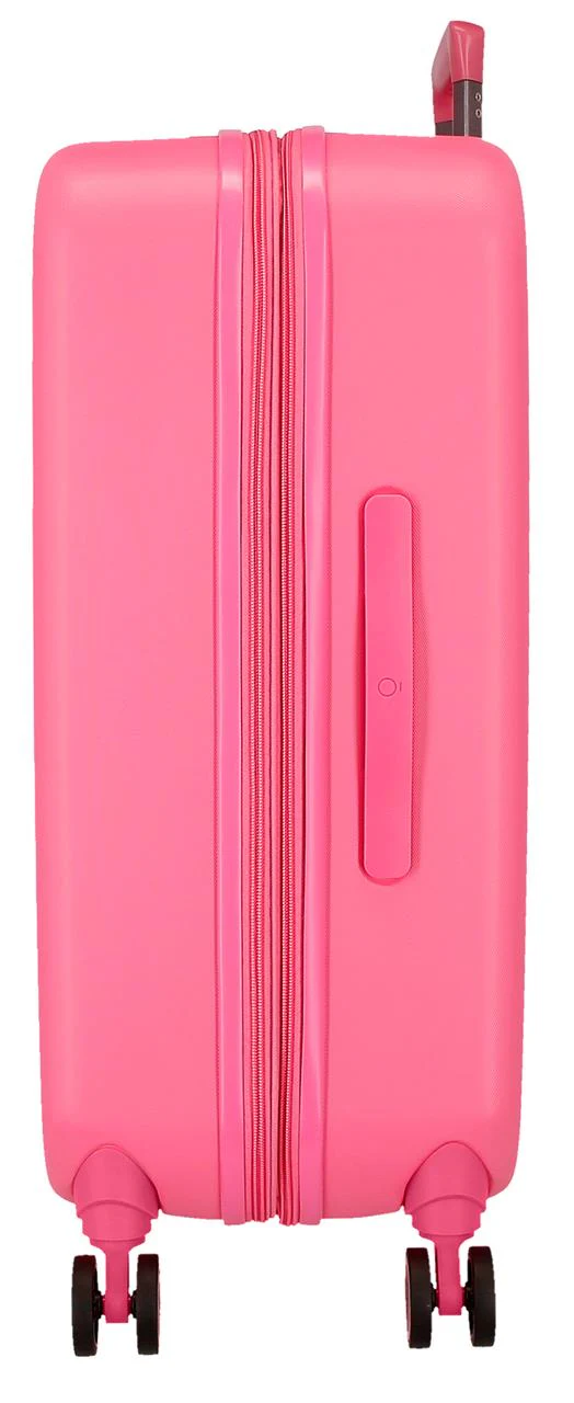 3859225 TROLLEY ABS 70CM.4R.STITCH YOU ARE MAGICAL FUCSIA - Image 2