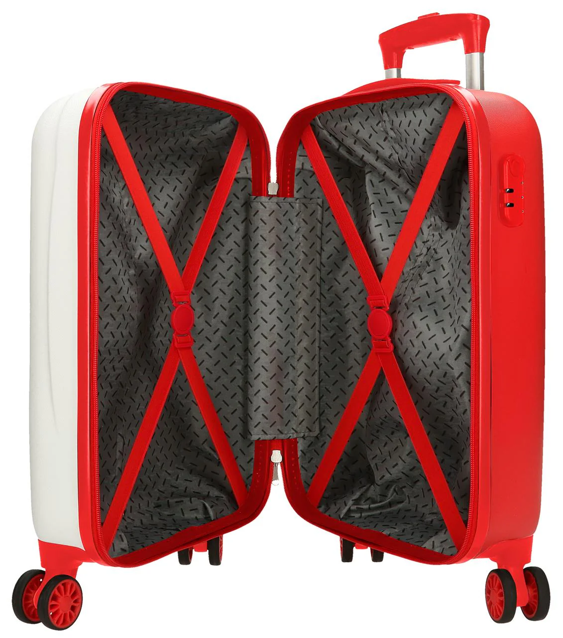 4841341 TROLLEY ABS 50CM. 4R. WINNIE & TIGER BLANCO/ROJO - Image 2