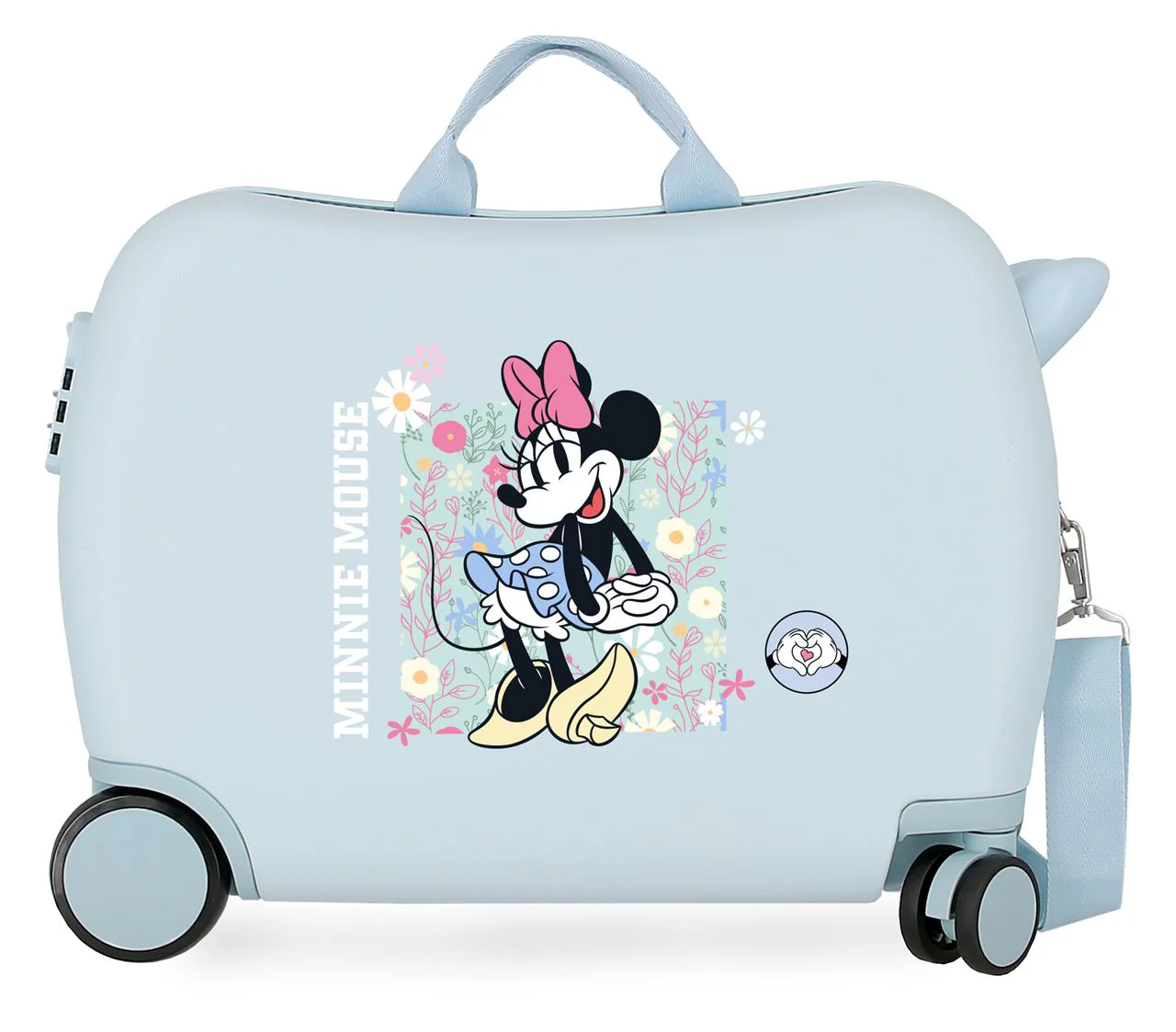 4929841 MALETA INF.ABS 4R.(2 MULTI.). MINNIE HAPPY