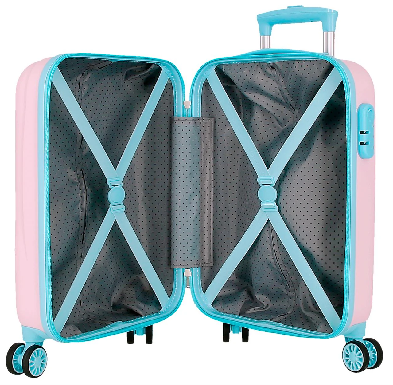 4991346 TROLLEY ABS 50 CM.4R RR HAPPY PETS OWL ROSA-TRUQUESA - Image 6