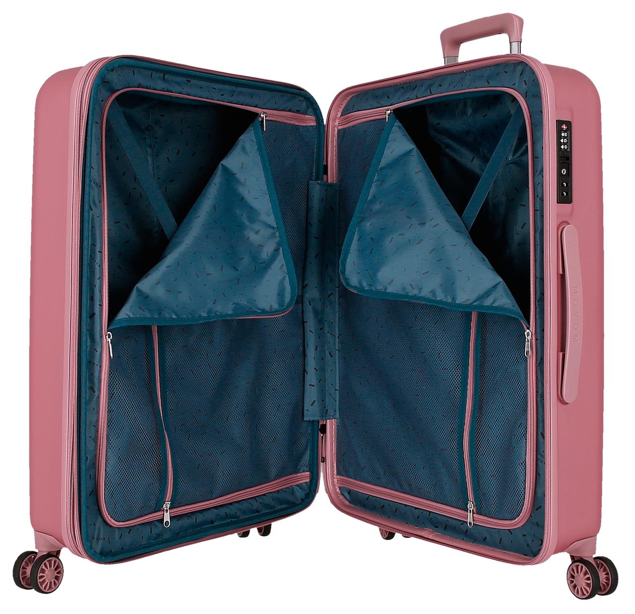 531936D TROLLEY ABS 78CM. C/EXP. 4R. MOVOM WOOD ROSA - Image 6
