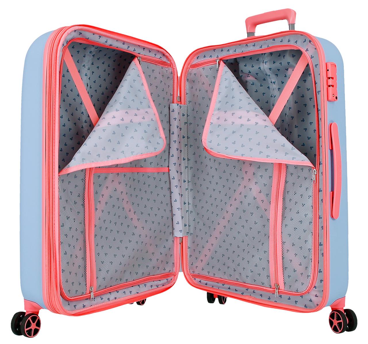 5439221 TROLLEY ABS 65CM. 4R. MICKEY CRAZY TRIP AZUL - Image 6