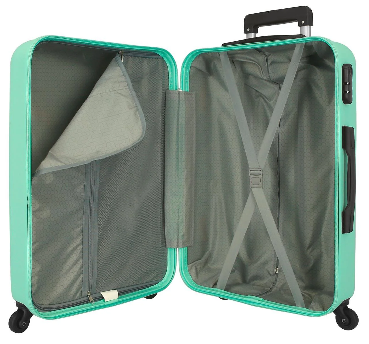 584926B TROLLEY ABS 65CM.4R.FLEX TURQUESA - Image 3