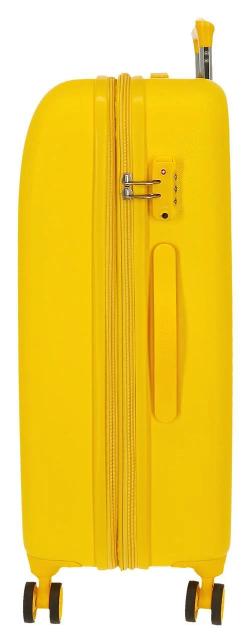 5999367 TROLLEY ABS 80CM. C/EXP. 4R.MOVOM RIGA AMARILLO - Image 2