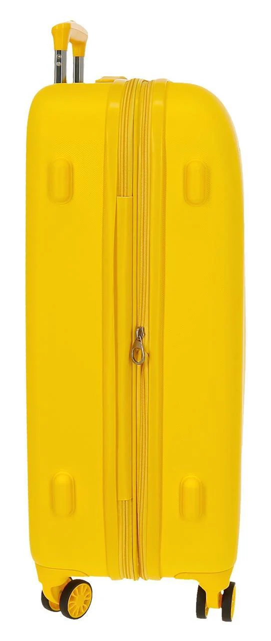 5999467 SET/3 TROLLEY ABS 55-70-80CM.4R.MOVOM RIGA AMARILLO - Image 9