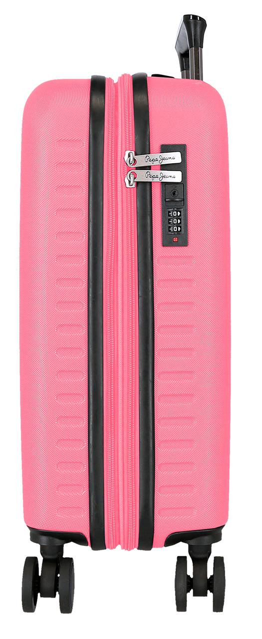 7568648 TROLLEY ABS 55CM. C/EXP. 4R. PJL MONTANA FUCSIA - Image 3