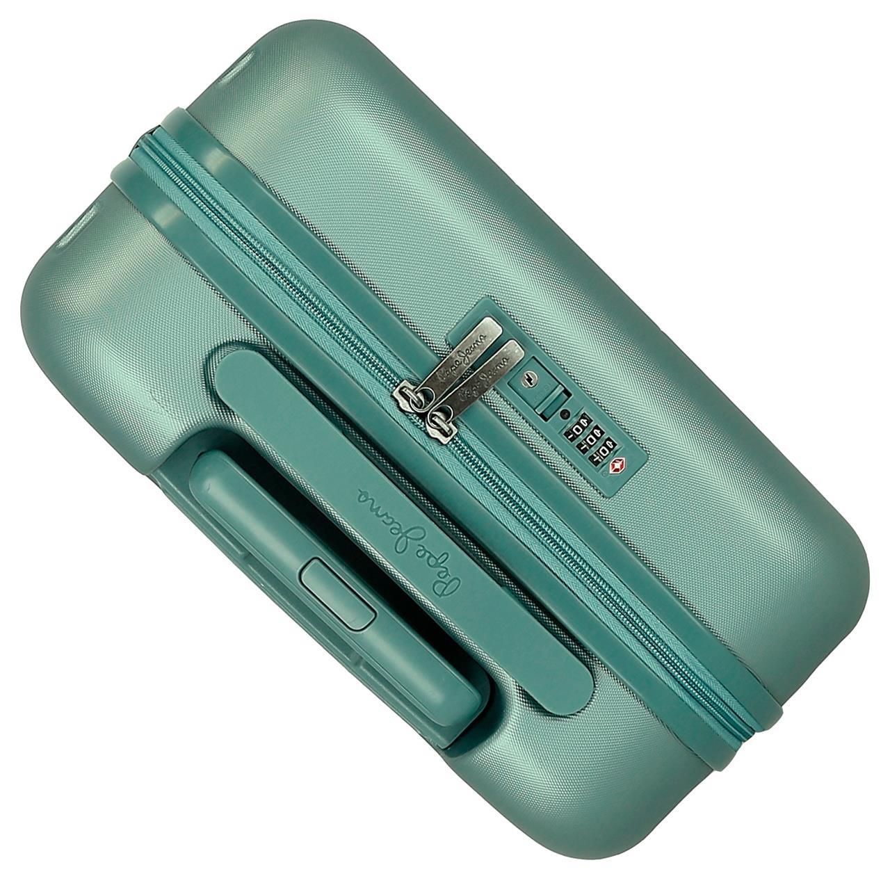 768912B TROLLEY ABS 55CM. 4R. PJL HIGHLIGHT TURQUESA - Image 4