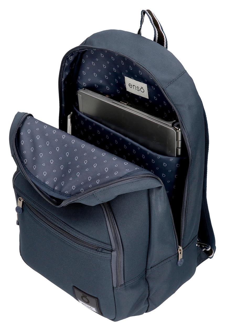 92423N2 * MOCHILA ADAP.46 CM C/CARRO ENSO BASIC AZUL - Image 5