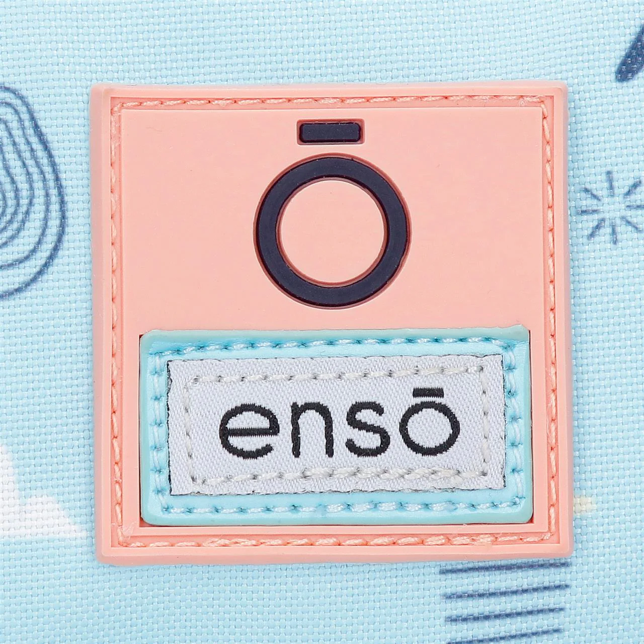 96324T2 MOCHILA ADAP. 38CM. C/CARRO. ENSO MAGIC SUMMER AZUL - Image 8