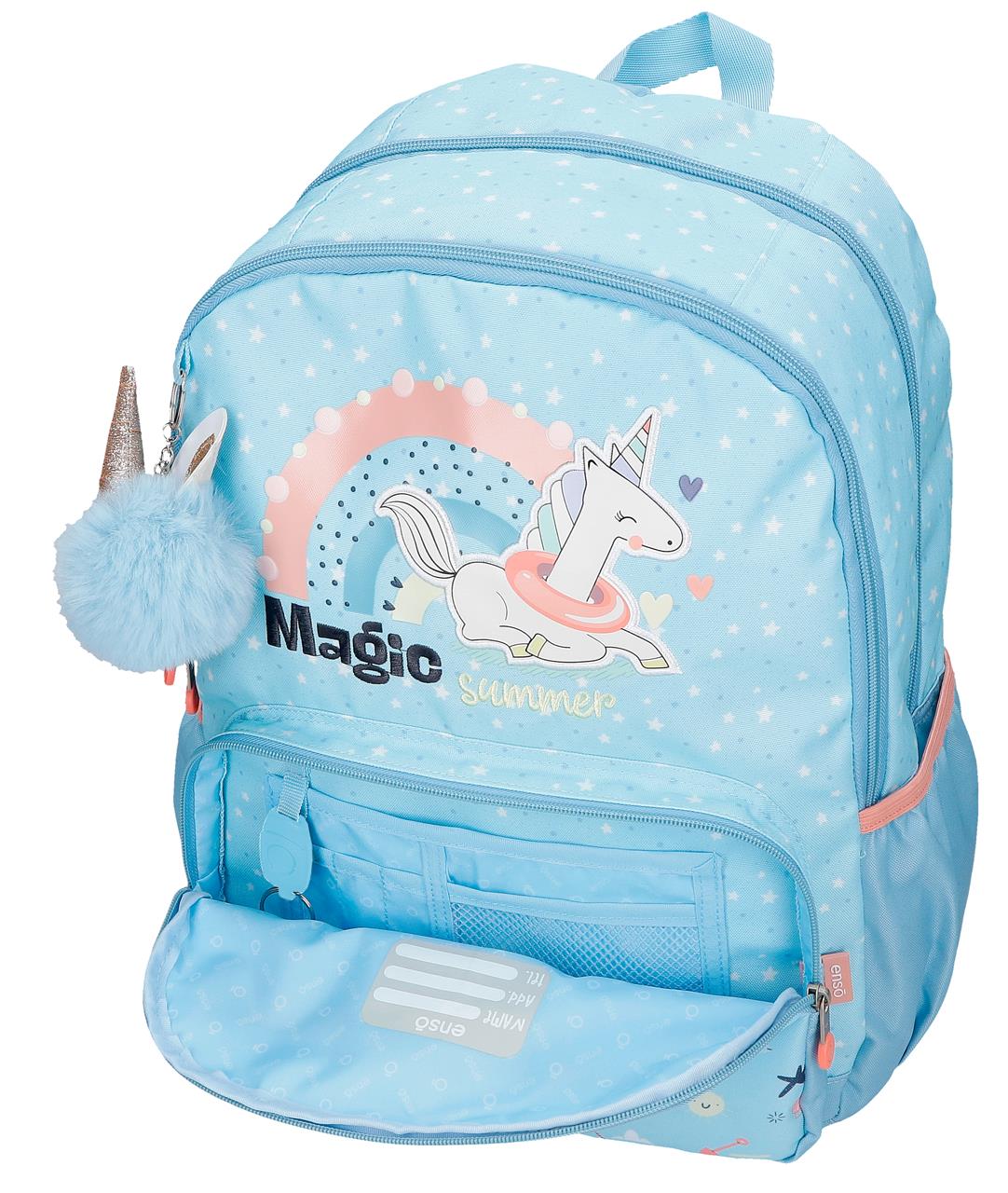 96327T2 MOCHILA ADAP.44CM.C/CARRO ENSO MAGIC SUMMER AZUL - Image 11