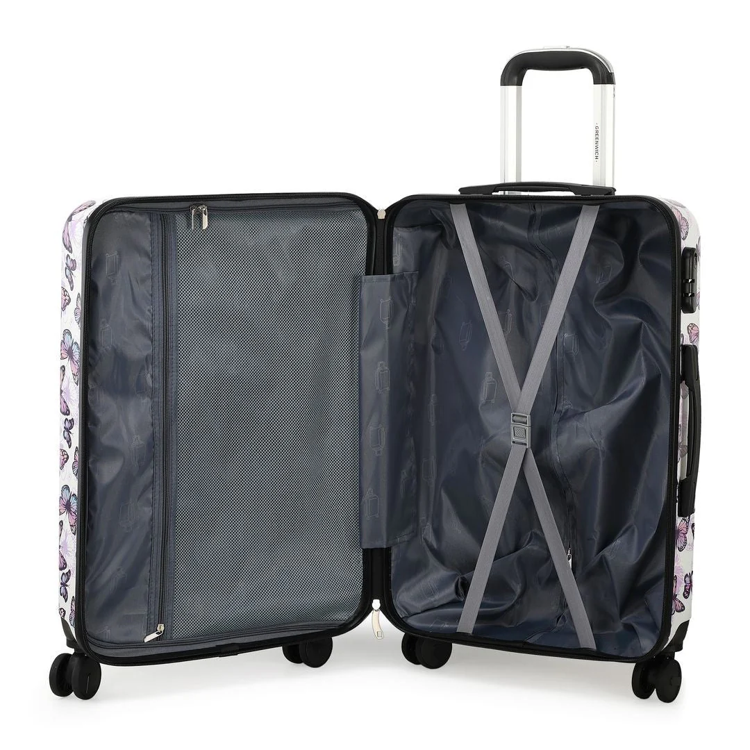 GREENWICH JUEGO DE MALETA DE CABINA + NECESER SMALL BUTTERFLY - Image 5