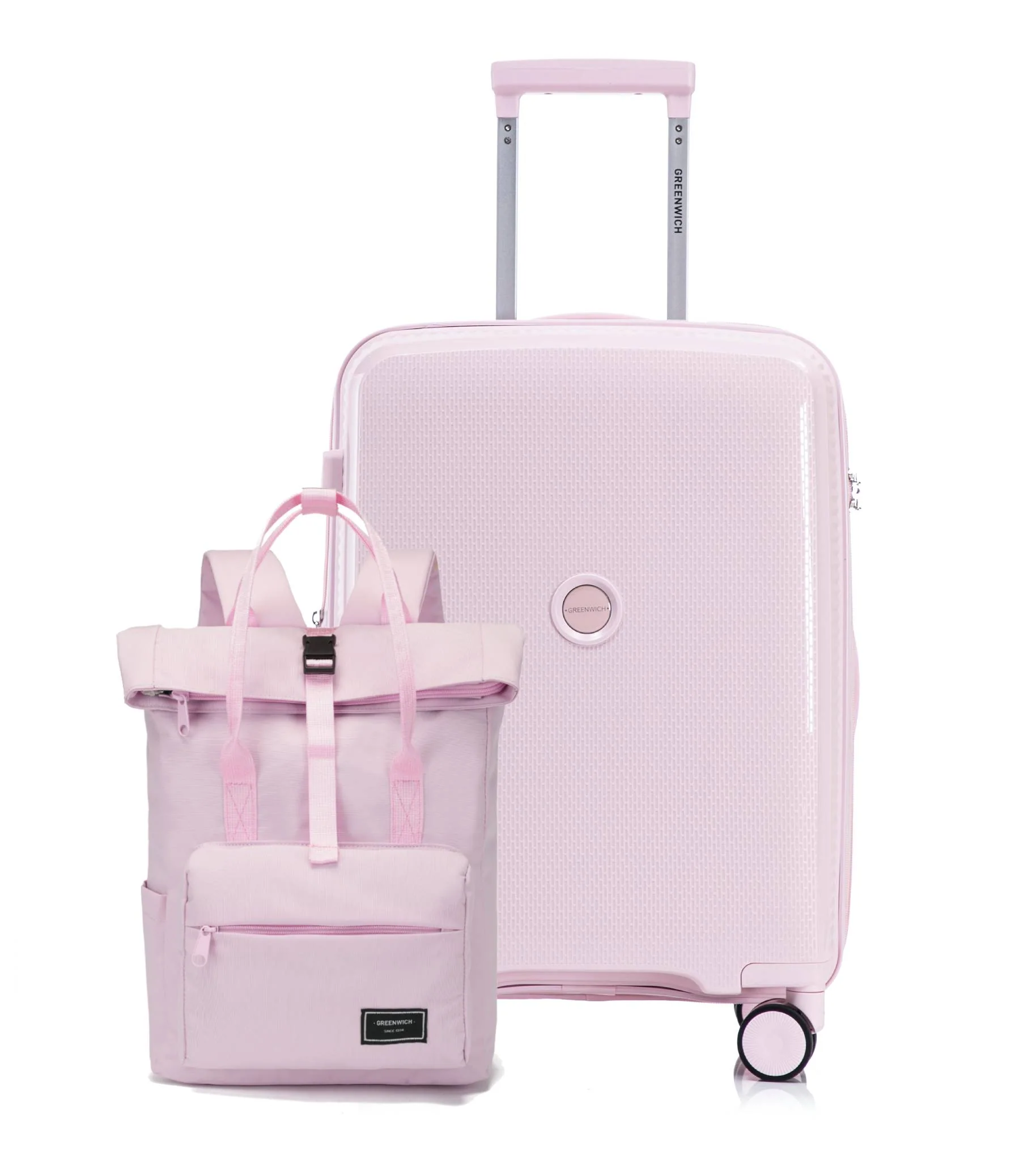 GREENWICH set mochila 15L FABER + maleta de cabina ARUBA