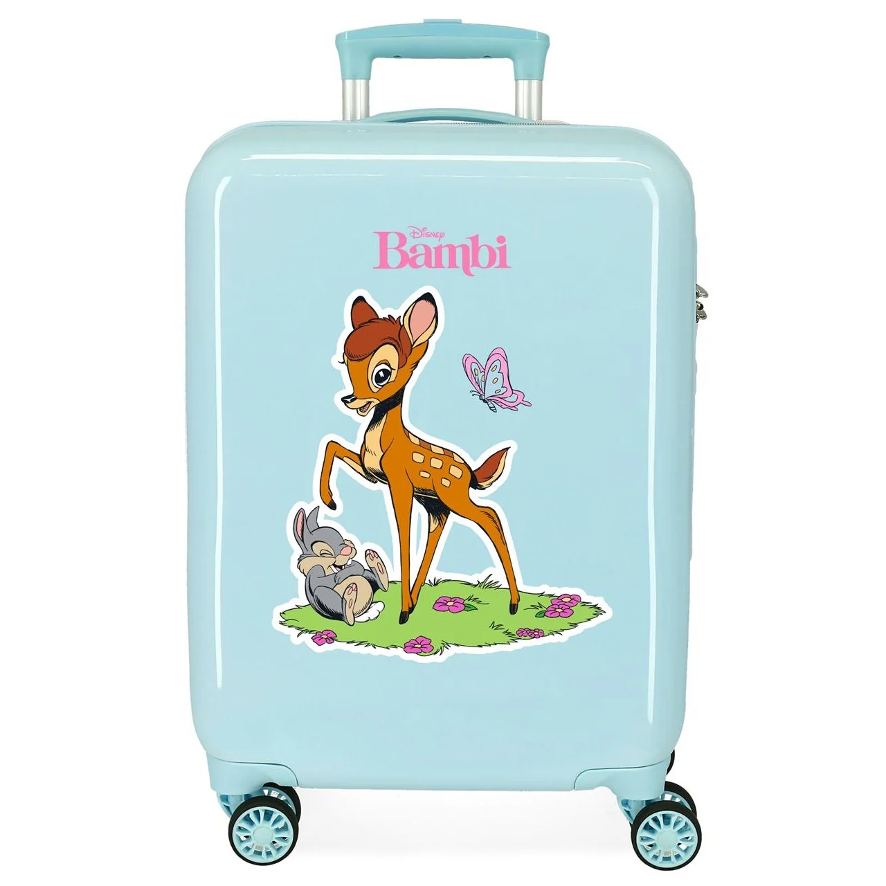 Maleta de cabina Bambi rÃgida 55 cm turquesa