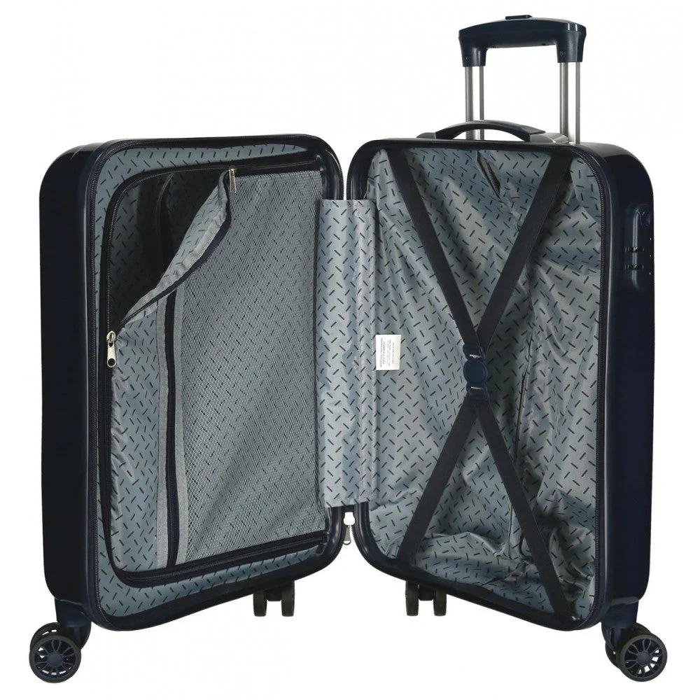 Maleta de cabina Mickey Get Moving rígida 55 cm marino - Image 5