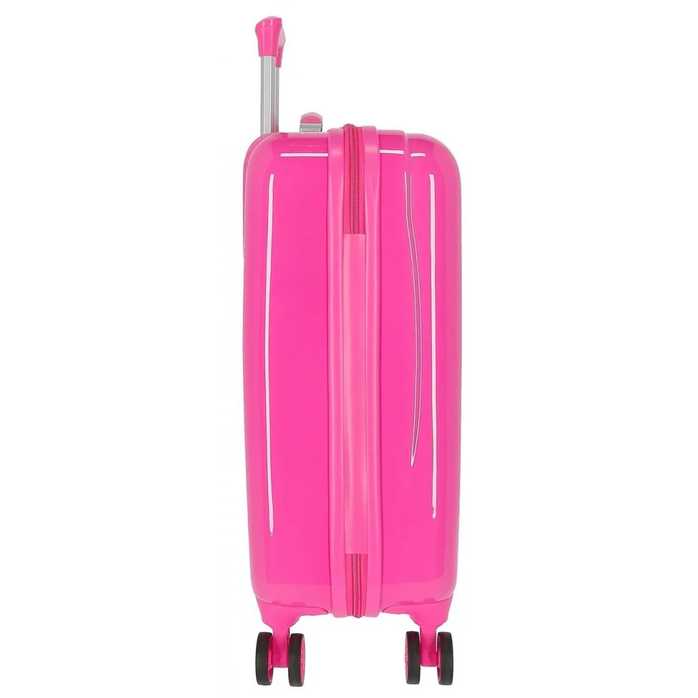 Maleta de cabina Minnie Around the World Paris Fucsia - Image 2