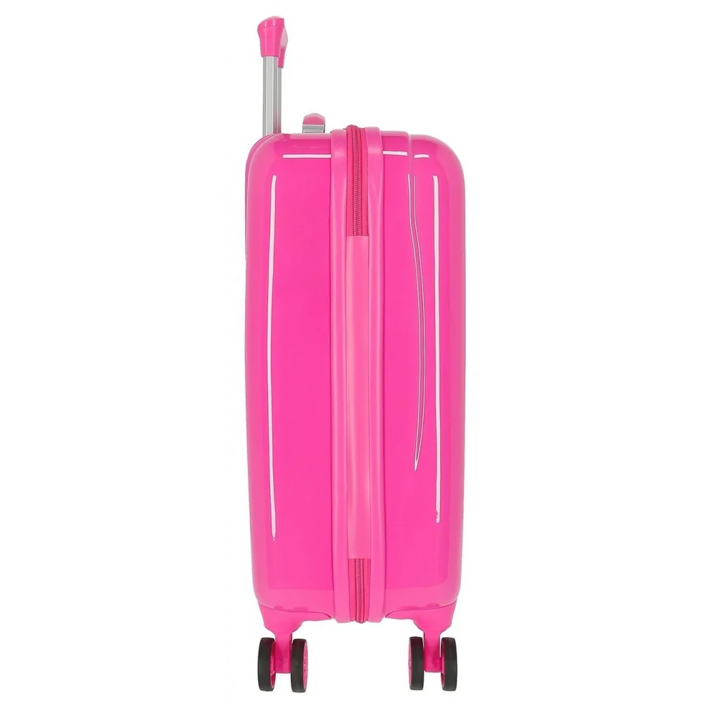 Maleta de Cabina Rígida 55cm Enso Make a Wish Fucsia - Image 8