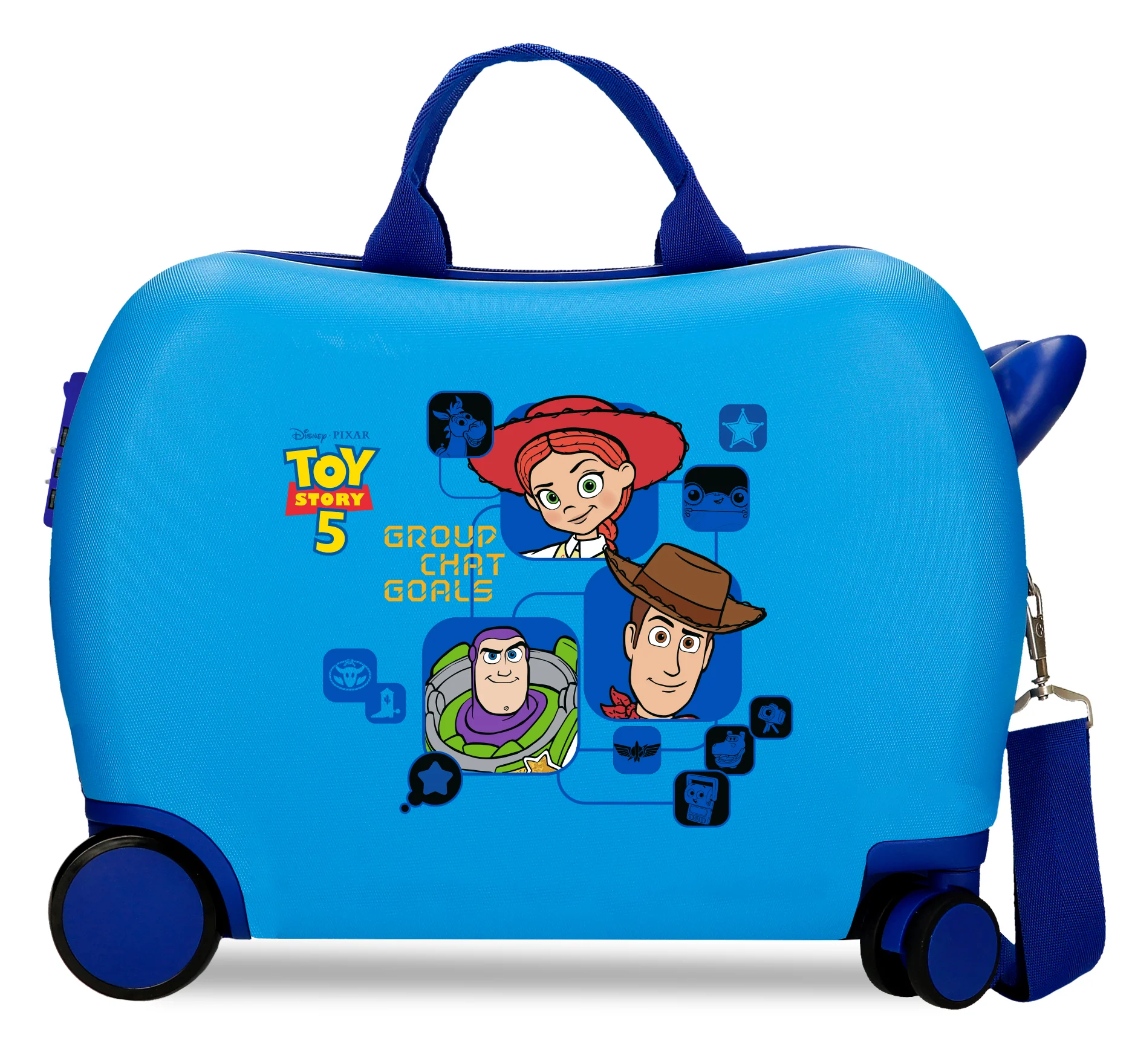 MALETA INF.ABS 4R.(2 MULTI.) 50CM. TOY STORY GROUP CHAT GOAL - Image 2