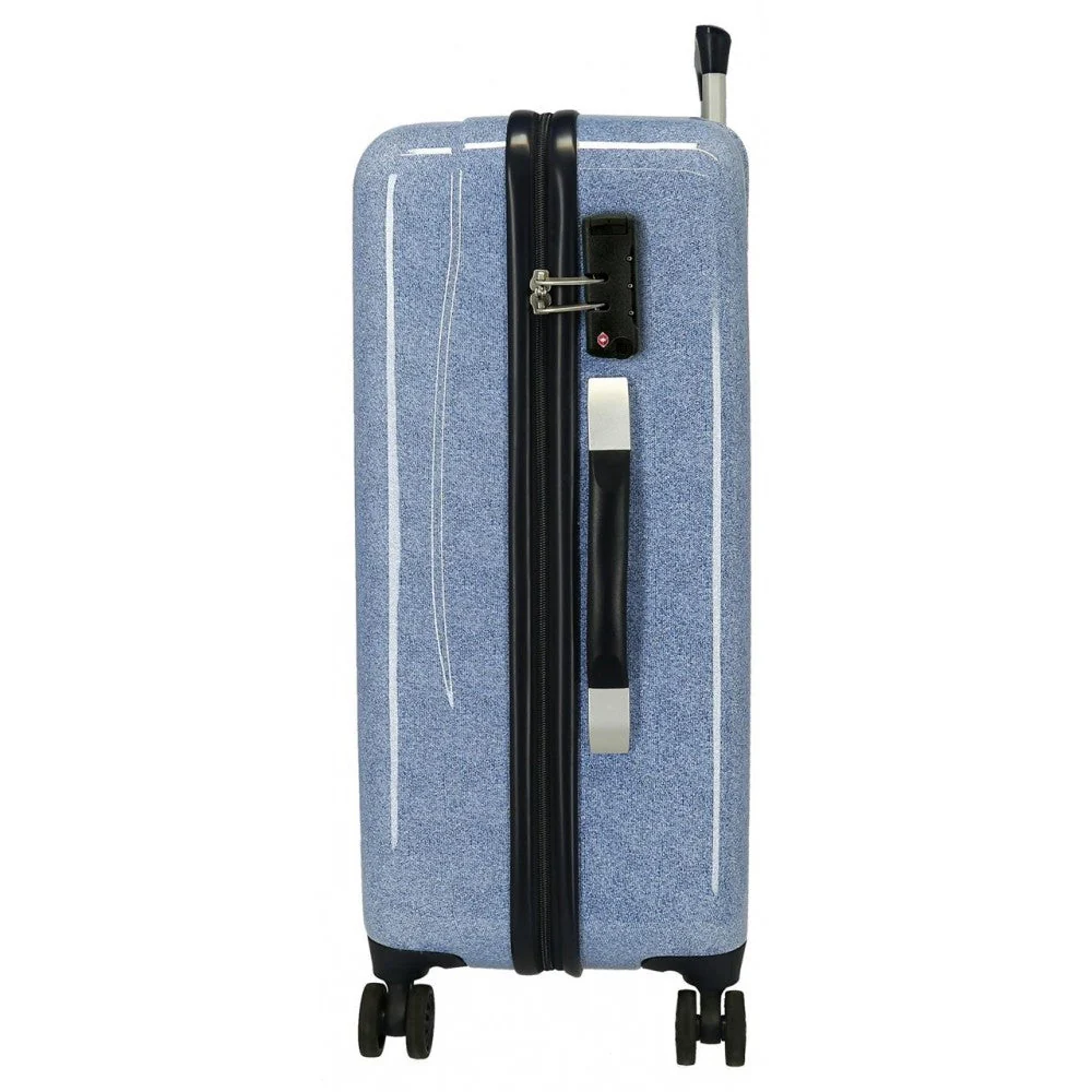 Maleta mediana Minnie Style rígida 68cm denim - Image 2