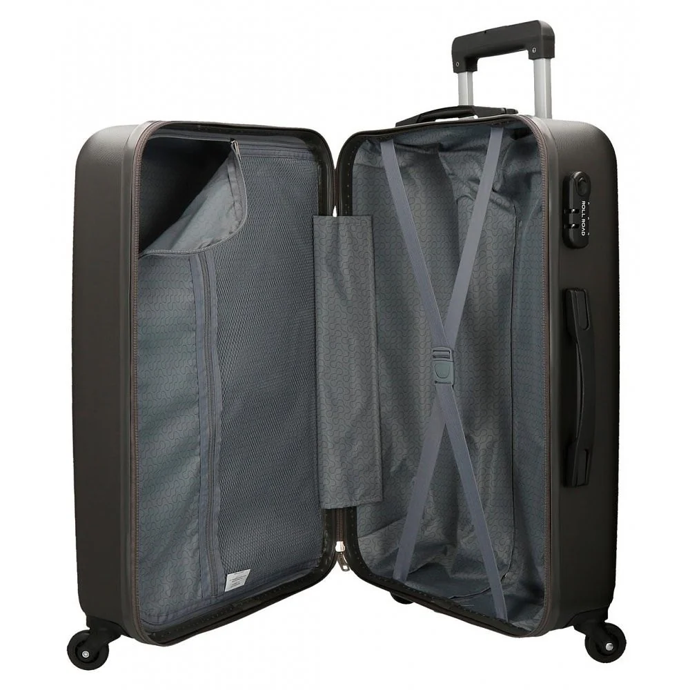 Maleta Mediana Rígida 65cm Roll Road Flex - Image 153