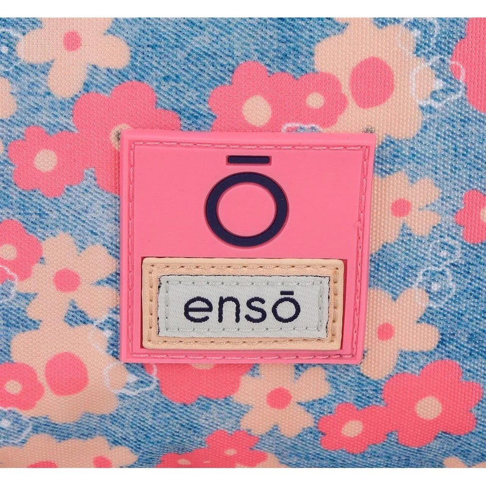 Mochila Enso Little Dreams doble compartimento adaptable Rosa - Image 5