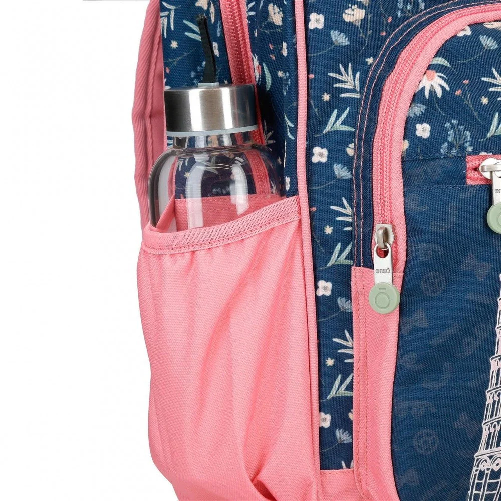 Mochila Enso Ciao Bella  doble compartimento con carro - Image 11