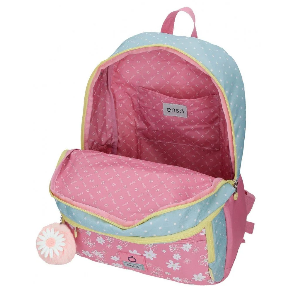 Mochila escolar Enso Daisy doble Compartimento adaptable - Image 2