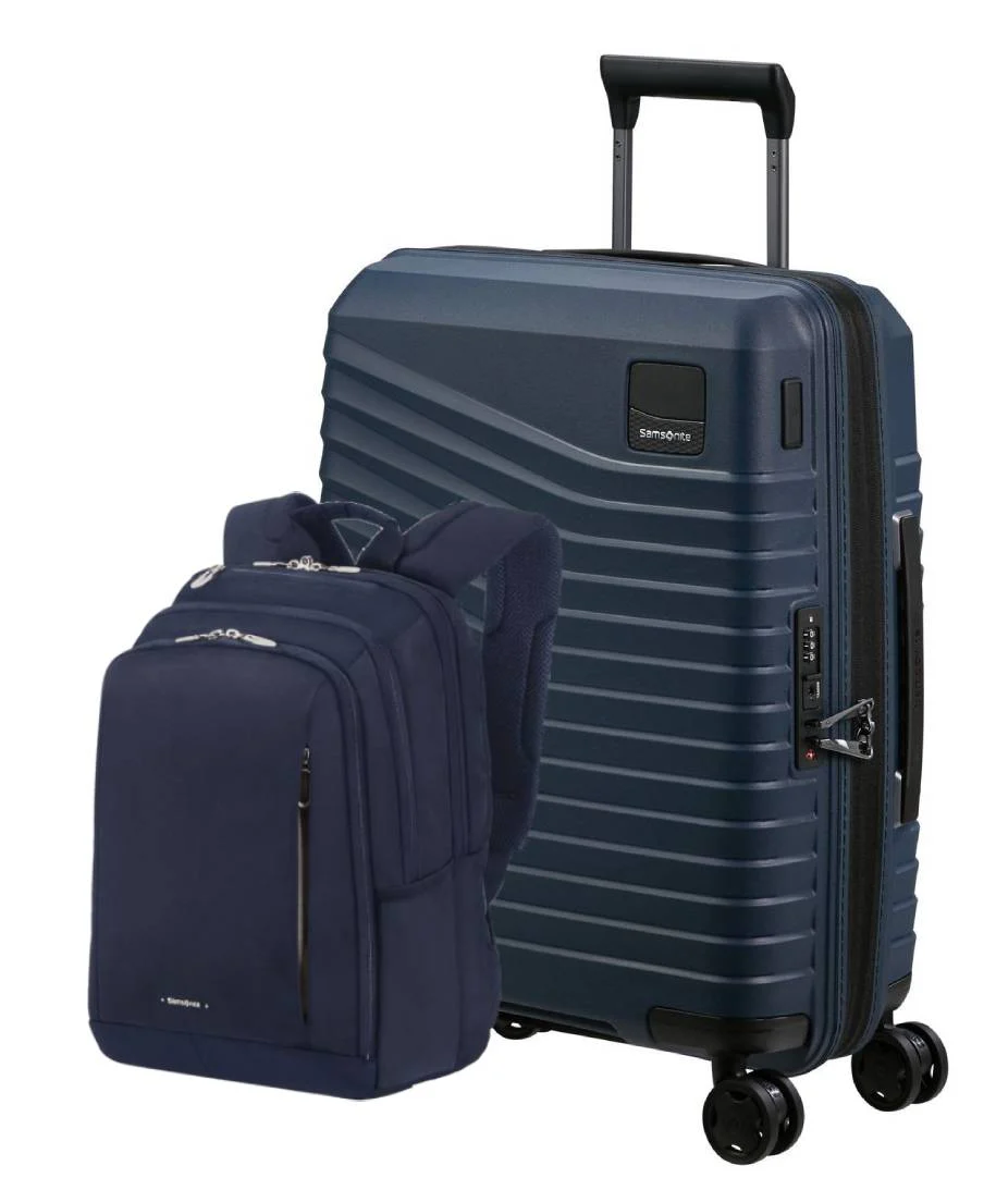 Pack maleta de cabina INTUO + mochila 14.1" GUARDIT CLASSY ECO de SAMSONITE
