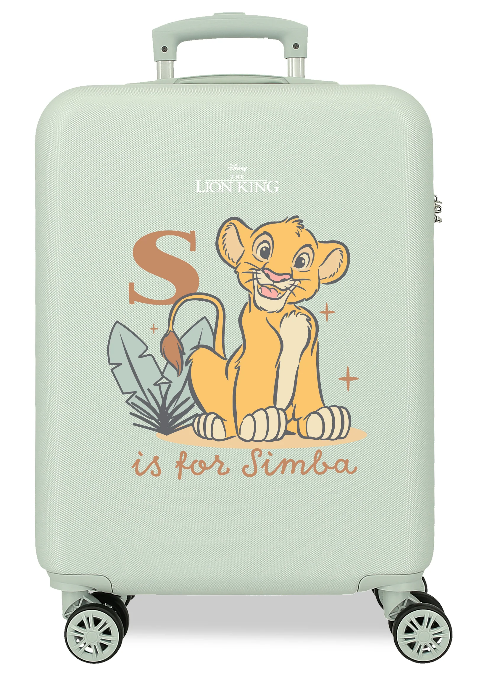TROLLEY ABS 55CM.4R. LION KING SIMBA MENTA