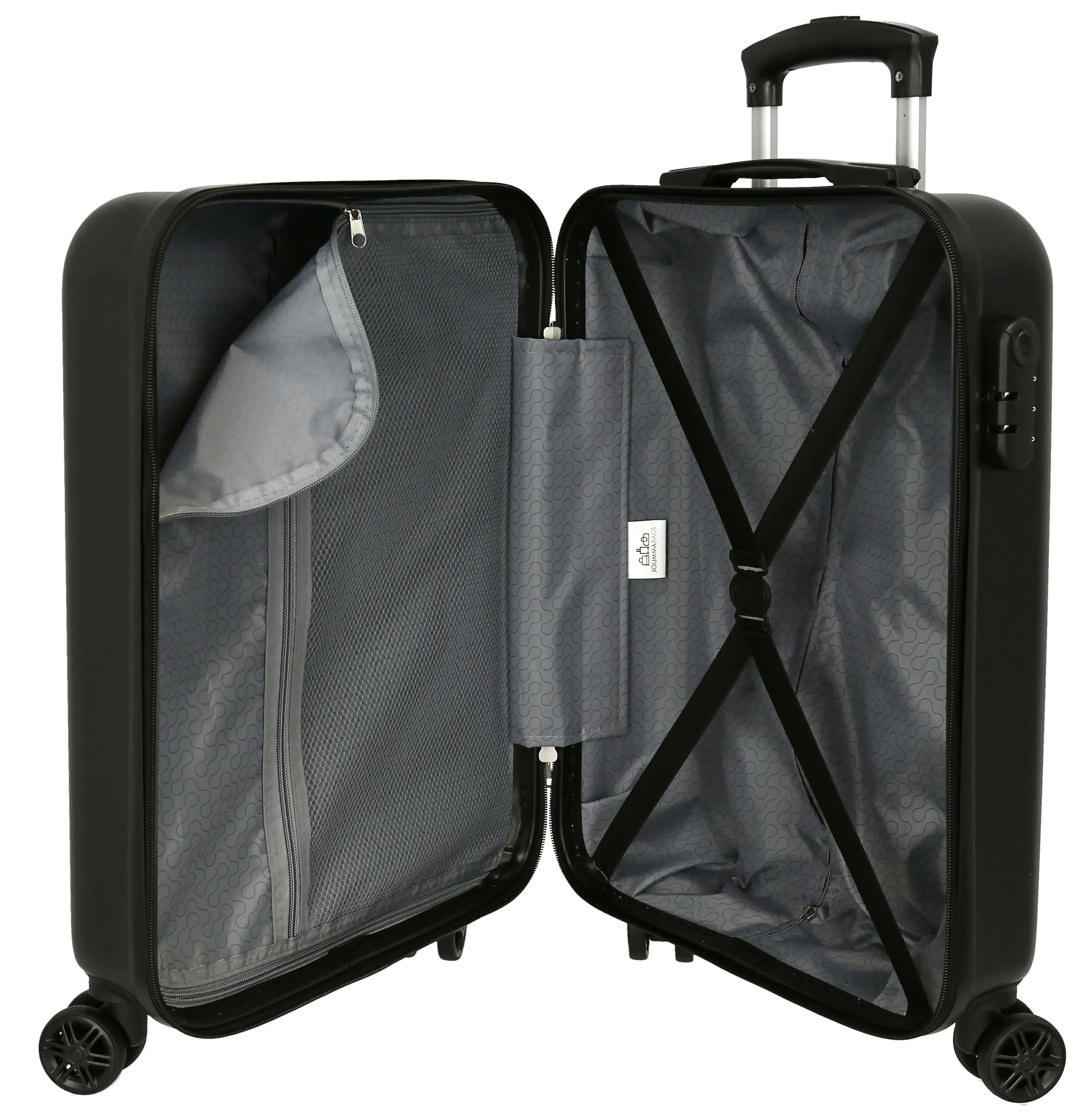 TROLLEY ABS 55CM.4R. MONSTERS MONSTROPOLIS NEGRO - Image 2